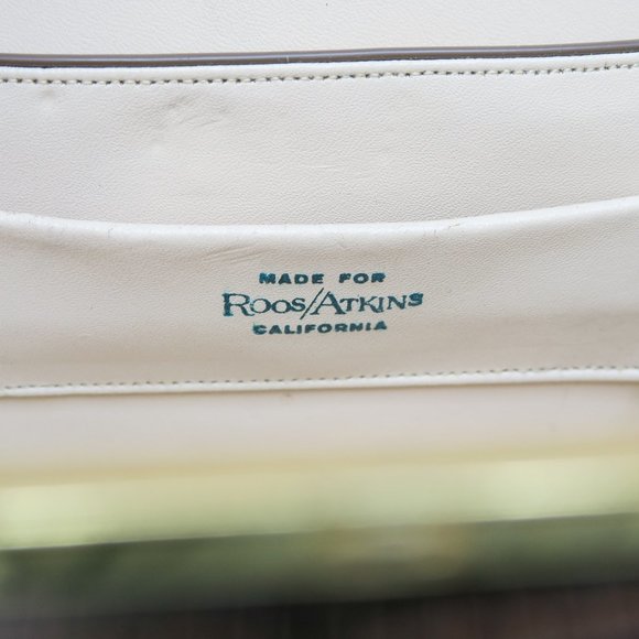 Vintage 50s Roos Atkins Brown Lizard Handbag - Picture 12 of 12